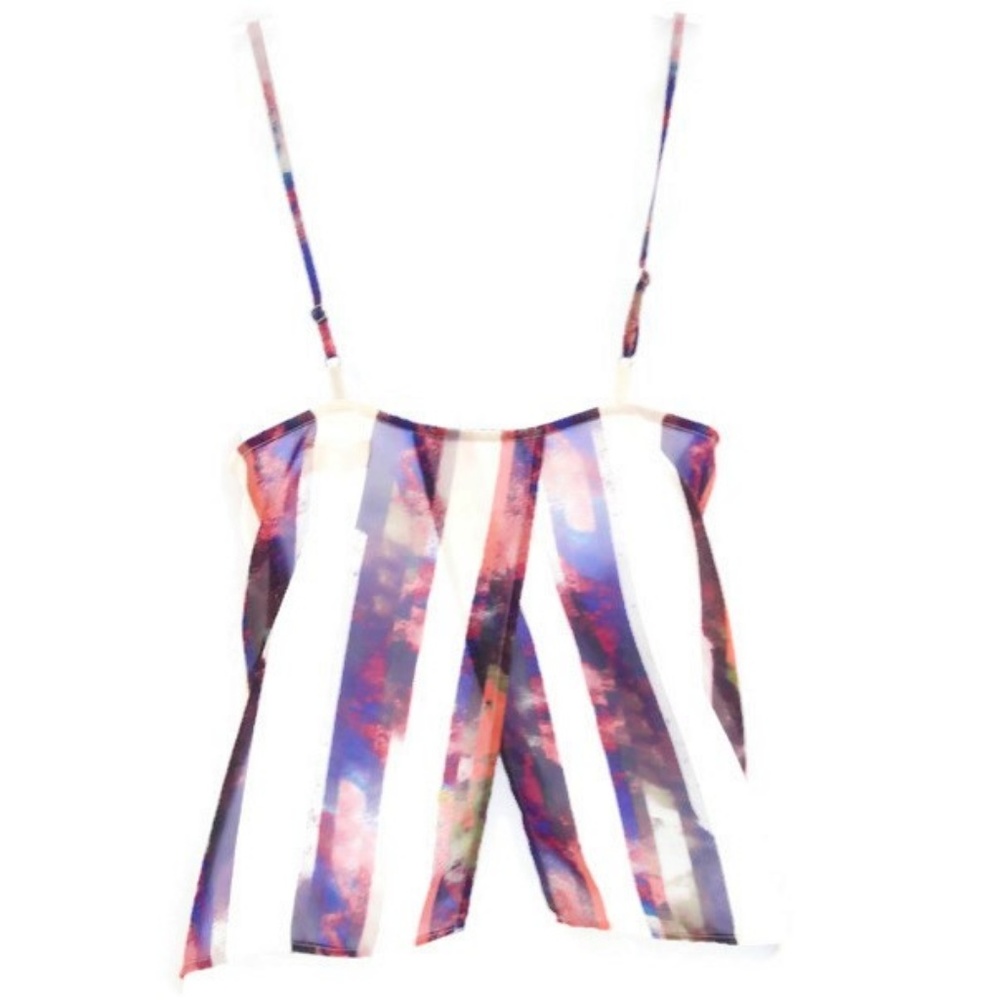 Silence Noise Cami Top Pleat Front Split Back XS - Picture 2 of 7